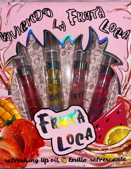 Fruta Loca Lip Oils 4PK